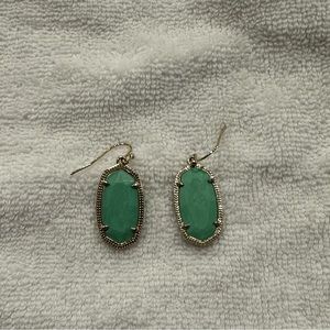 Mint Green Kendra Scott Earrings